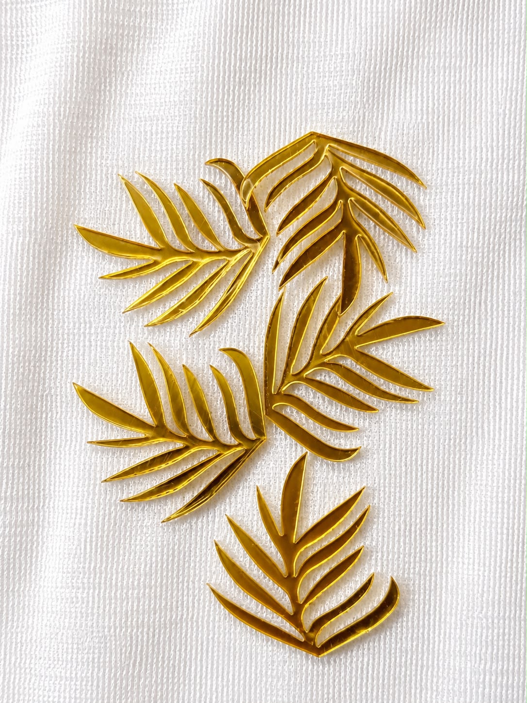 Acrylic Leaf Cutout 01 – 2 Inch