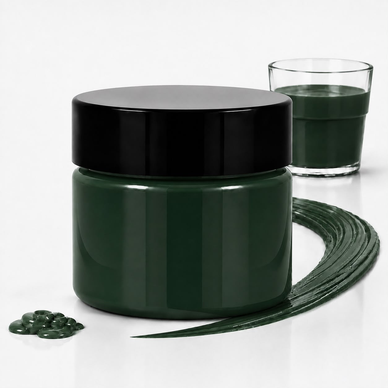 Bus  Green opaque Pigment