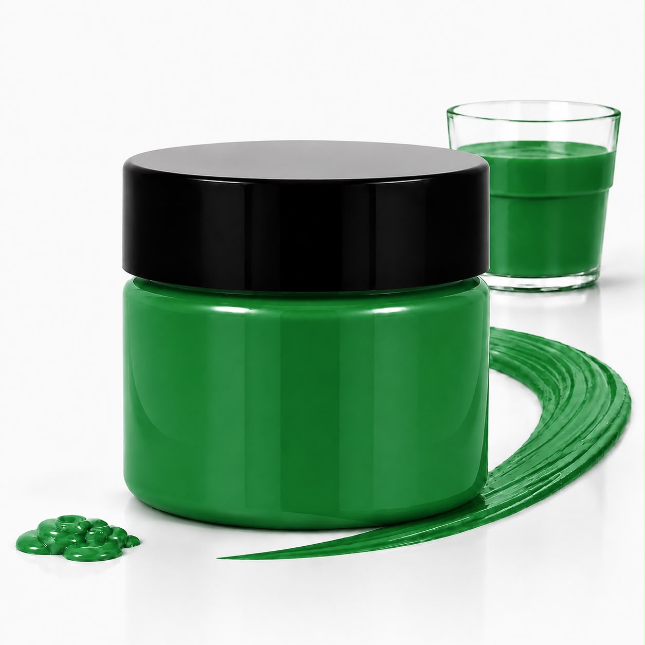 Parrot Green opaque Pigment