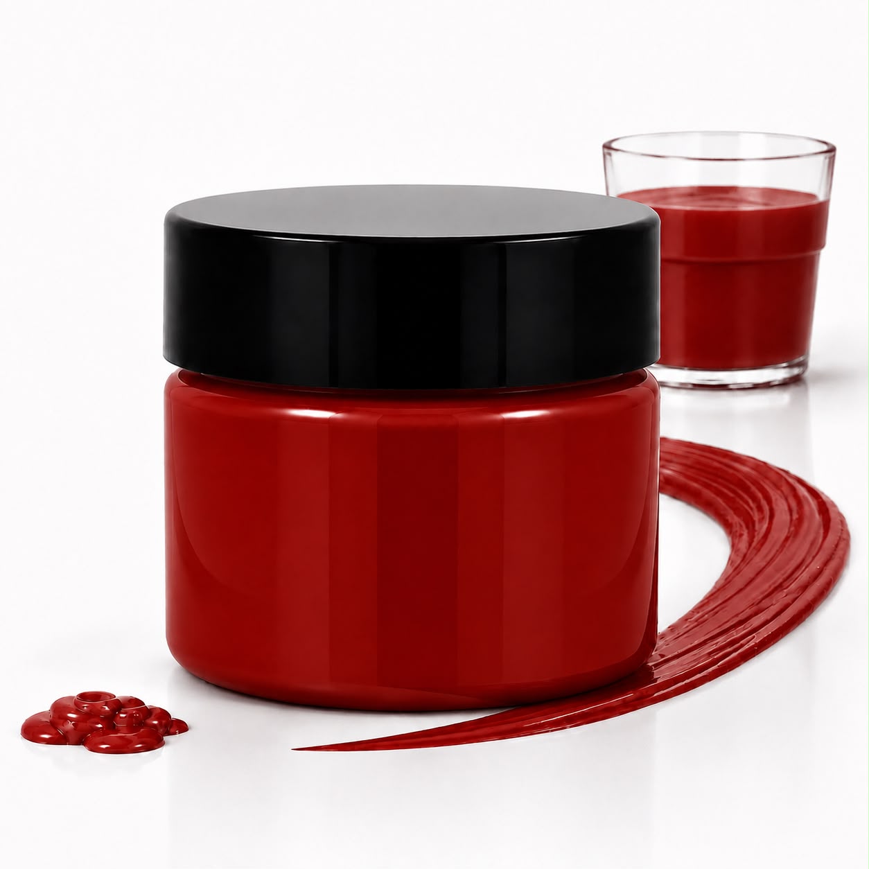 Red oxide opaque Pigment