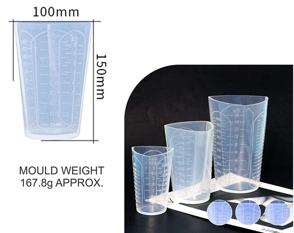 Resin  triangular Measuring Cups