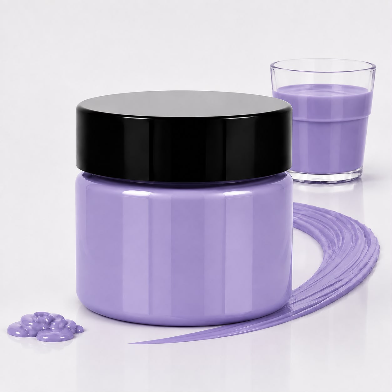 Wild lilac opaque pigment